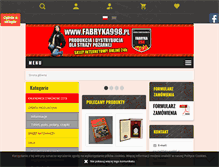 Tablet Screenshot of fabryka998.pl